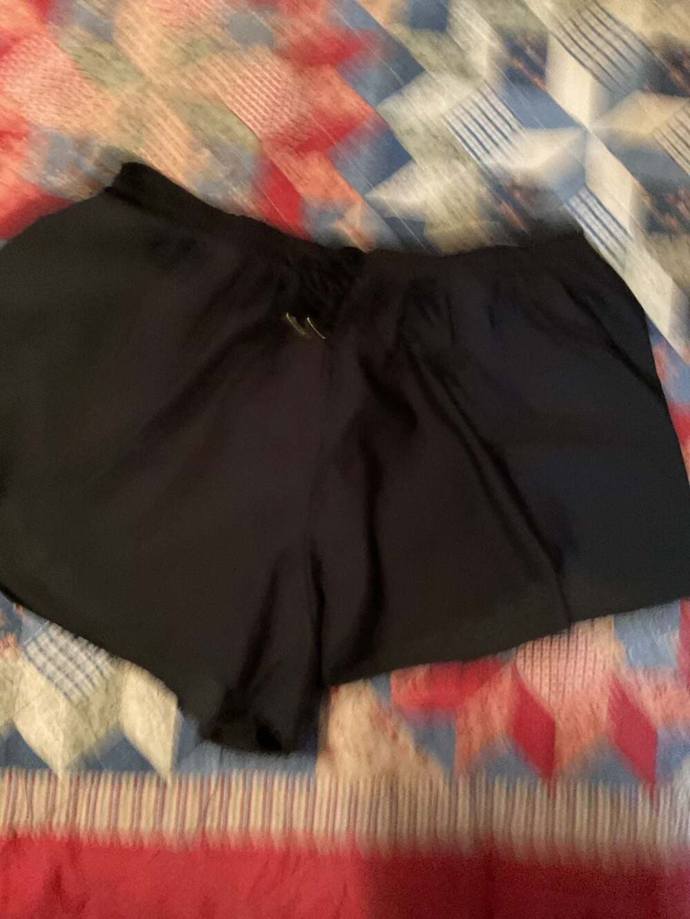 Time and Tru Black Athletic Shorts Size L (12-14) ct